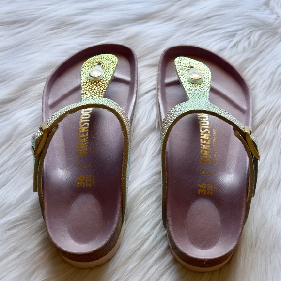 Gizeh Lux Birko-Flor Soft Footbed Sandal - Picture 3 of 7